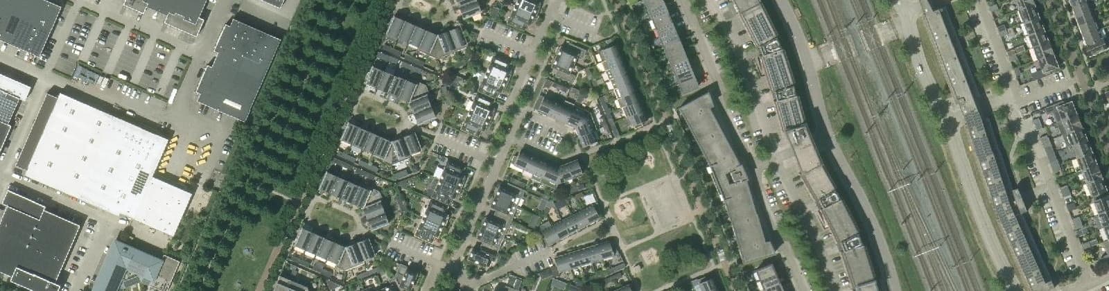 Luchtfoto van Bouwen