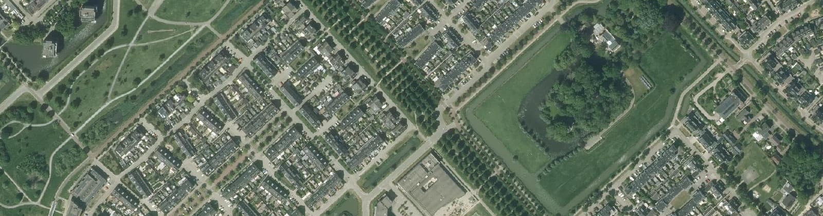Luchtfoto van Muren