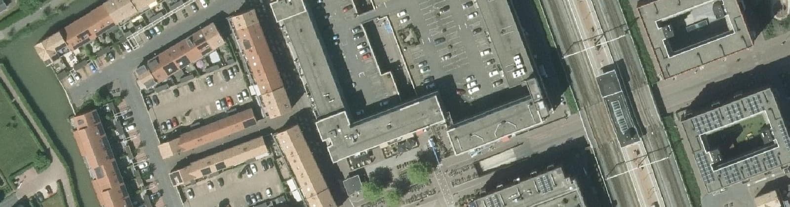 Luchtfoto van Castellum West