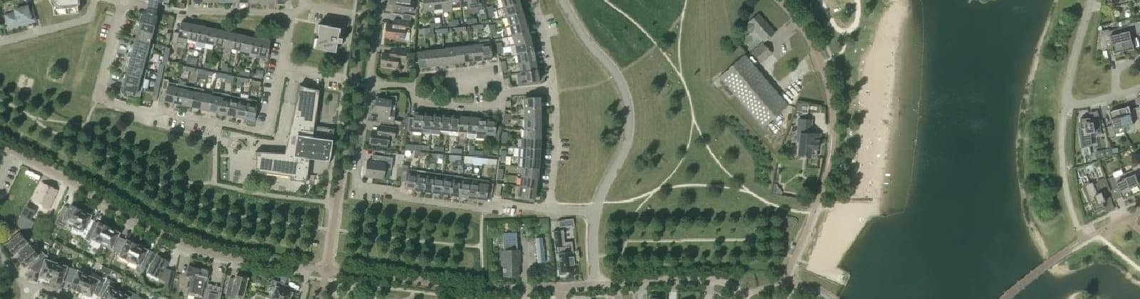 Luchtfoto van Tuinen