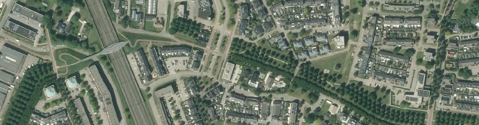 Luchtfoto van Sporen