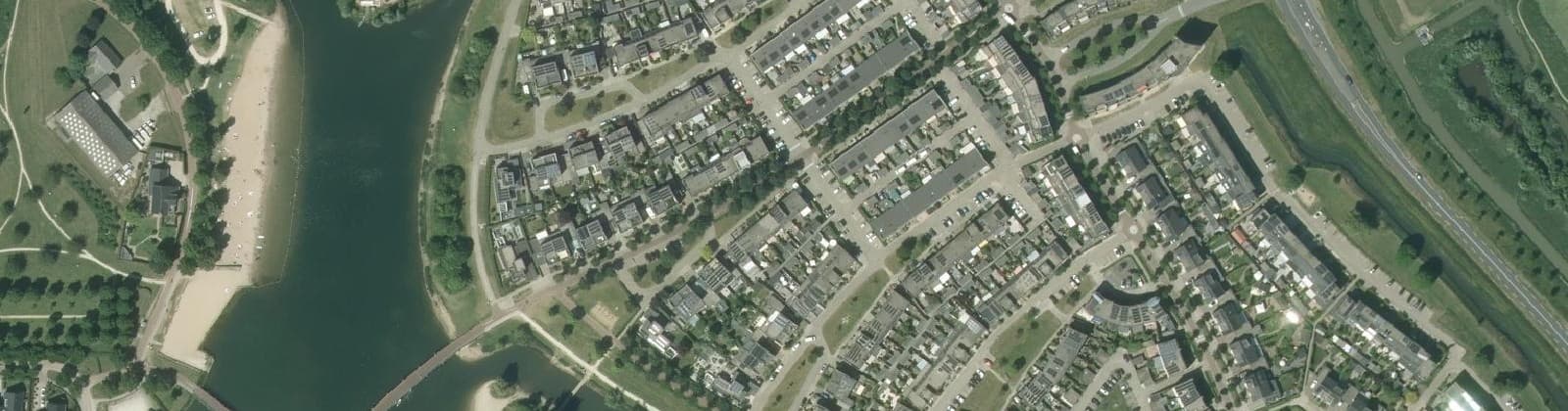 Luchtfoto van Meren