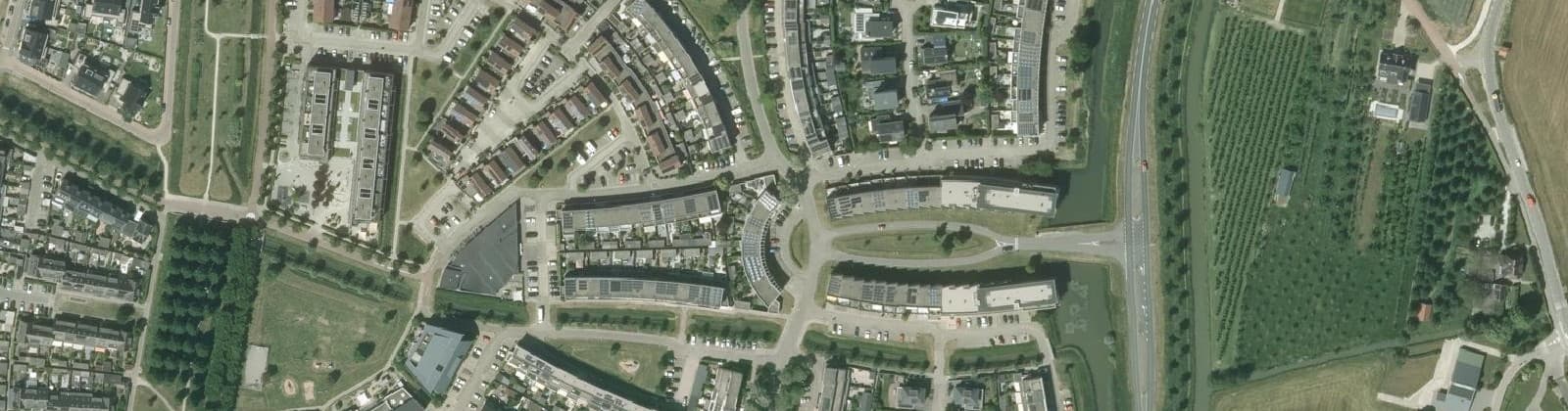 Luchtfoto van Mossen