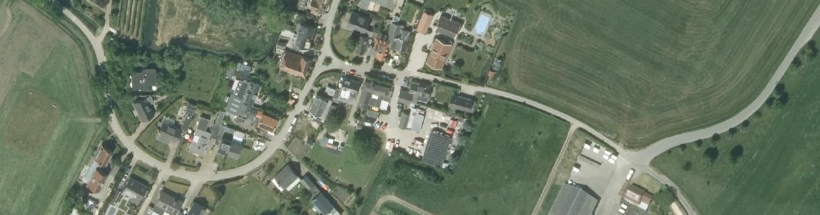 Luchtfoto van 't Goyse Dorp