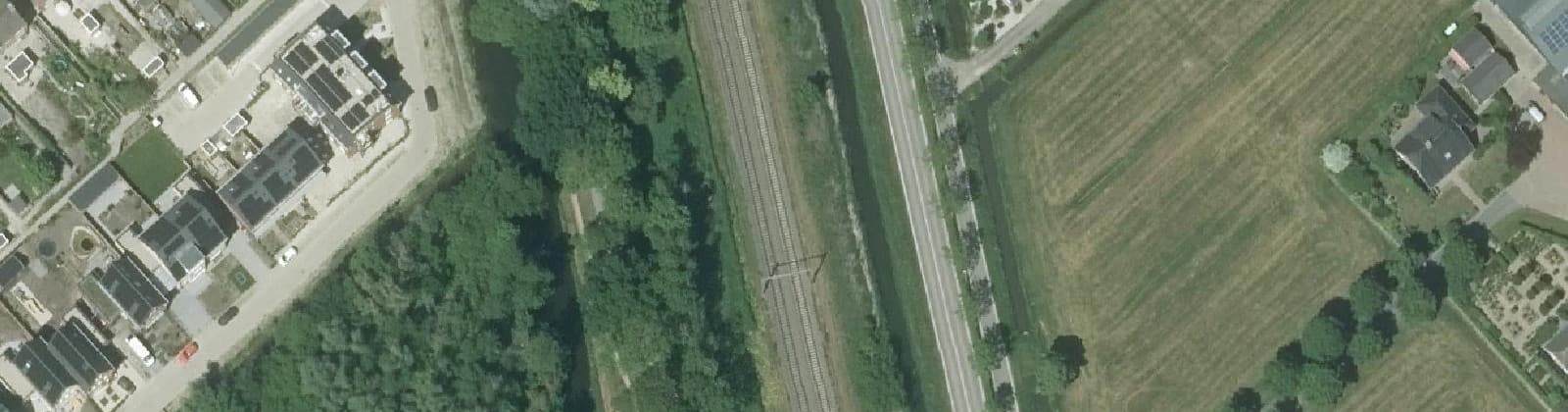Luchtfoto van Dorp Schalkwijk West