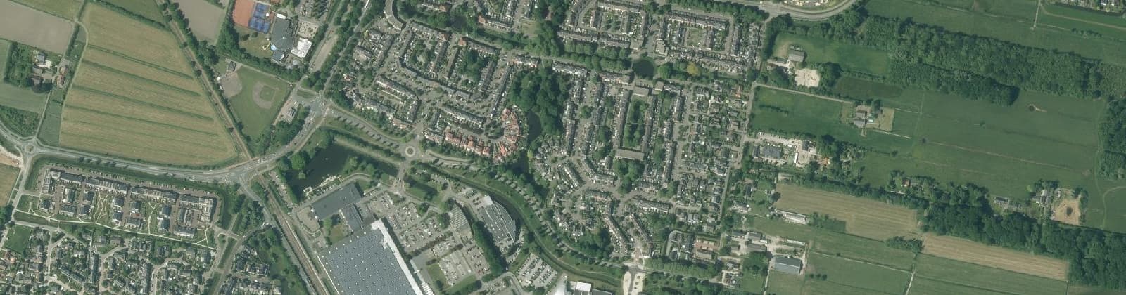 Luchtfoto van Wildenburg