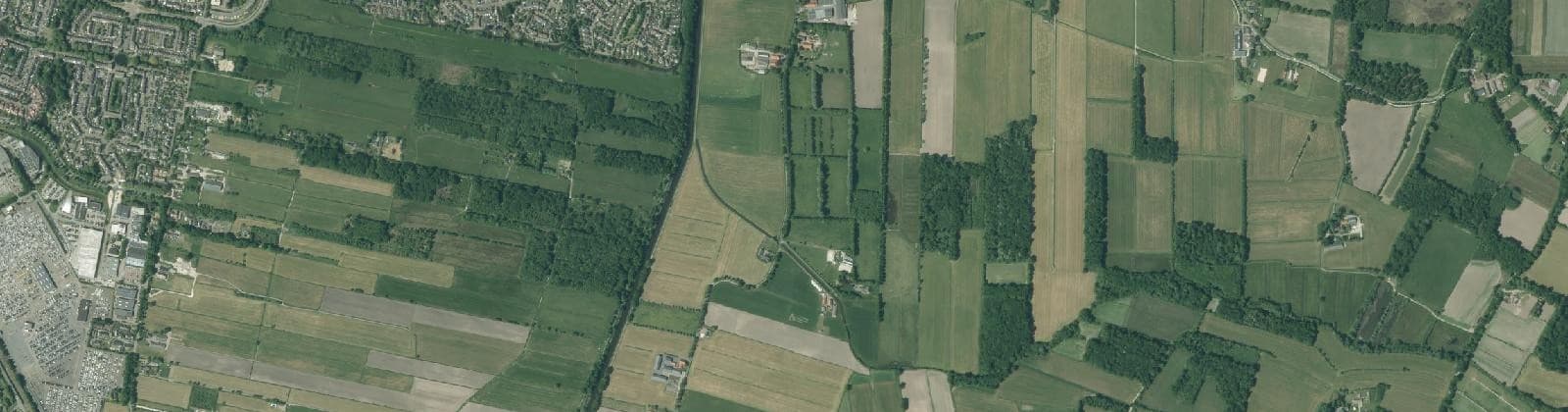 Luchtfoto van Buitengebied Leusden-Centrum Oost