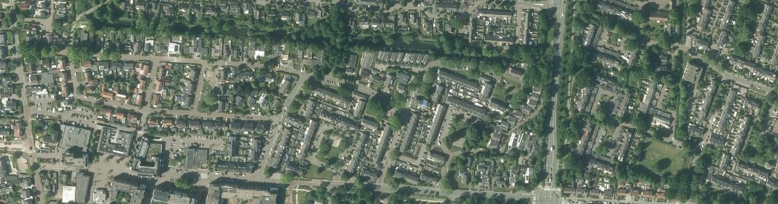 Luchtfoto van Hamersveld-Nieuw