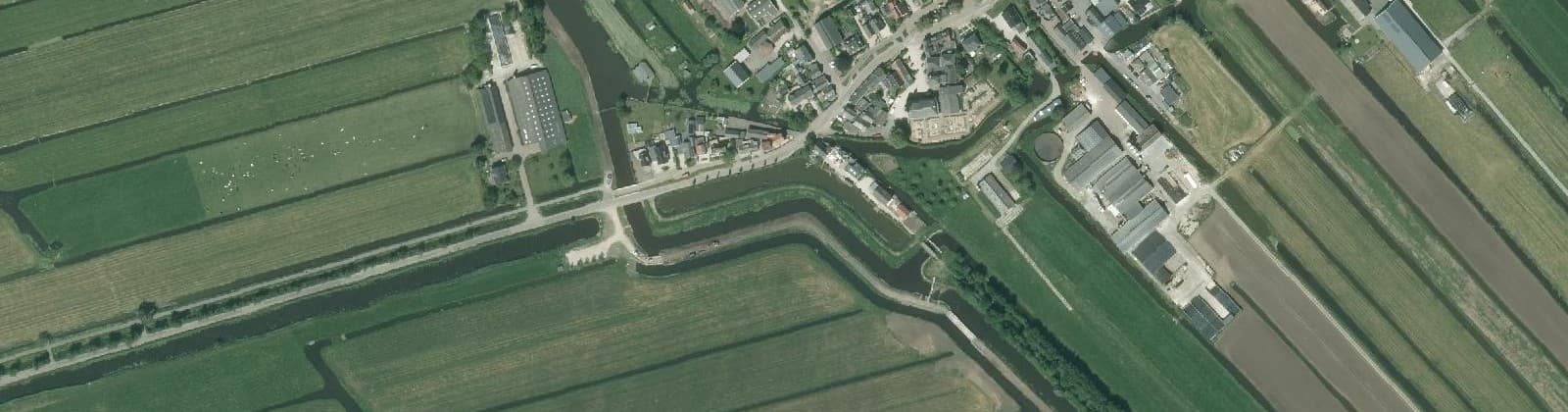 Luchtfoto van Polsbroek-Dorp