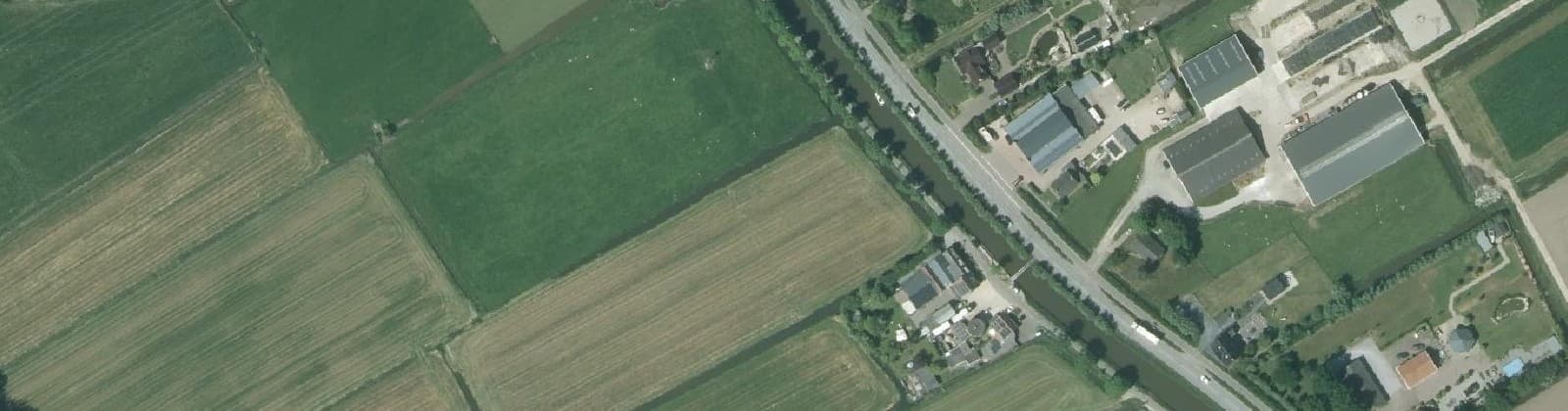 Luchtfoto van Polanen