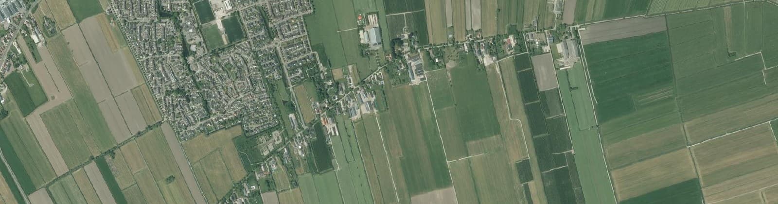 Luchtfoto van Blokland
