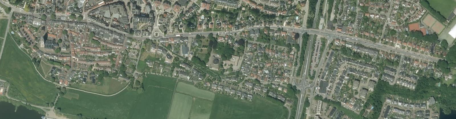 Luchtfoto van Cunera