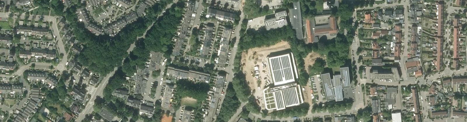Luchtfoto van Molenberg