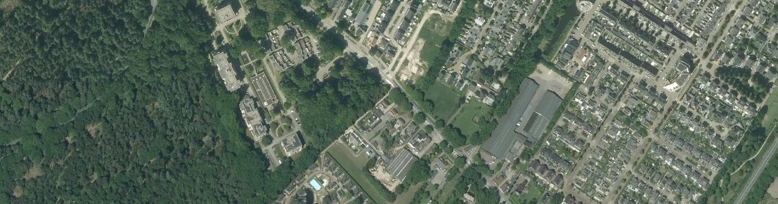 Luchtfoto van Veeneind