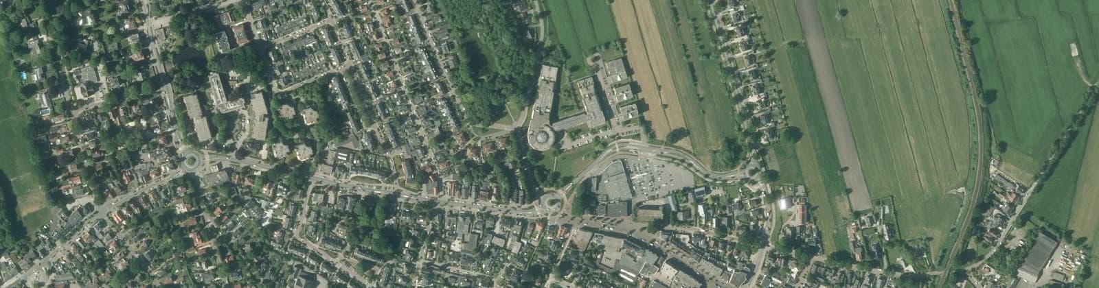 Luchtfoto van Soestdijk