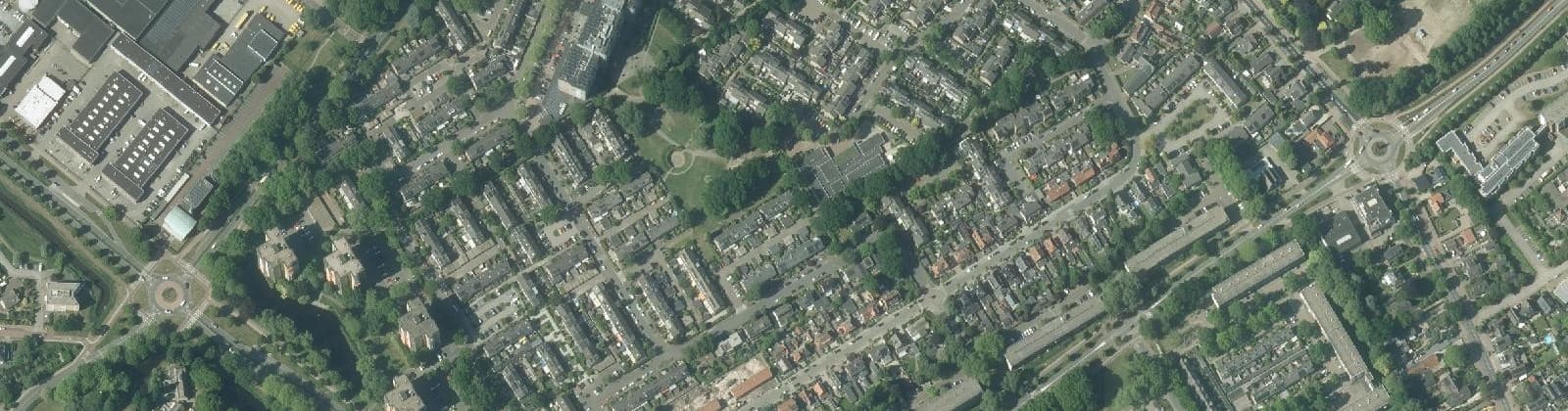 Luchtfoto van Klaarwater