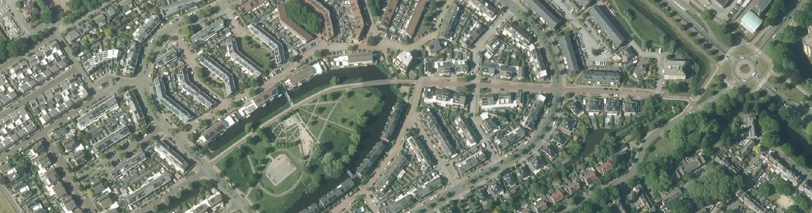Luchtfoto van Boerenstreek