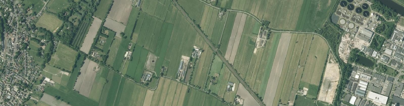 Luchtfoto van De Birkt