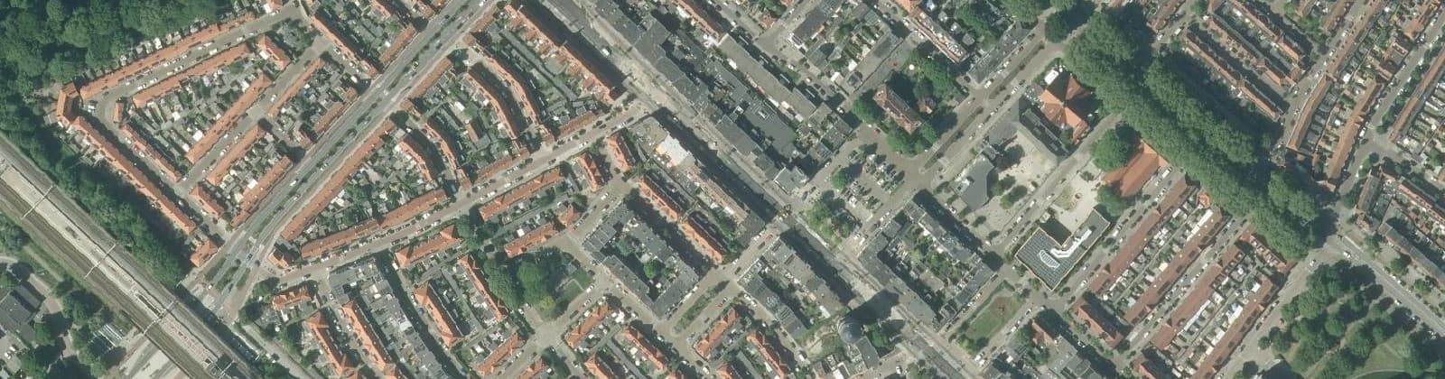 Luchtfoto van Egelantierstraat, Mariëndaalstraat e.o.