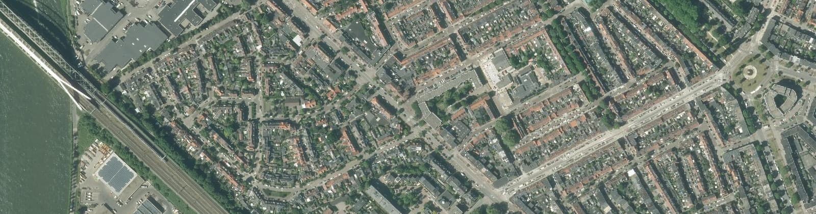 Luchtfoto van Elinkwijk en omgeving