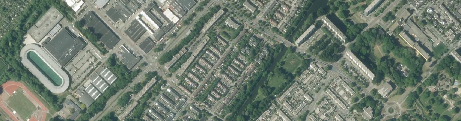 Luchtfoto van Vechtzoom-noord, Klopvaart