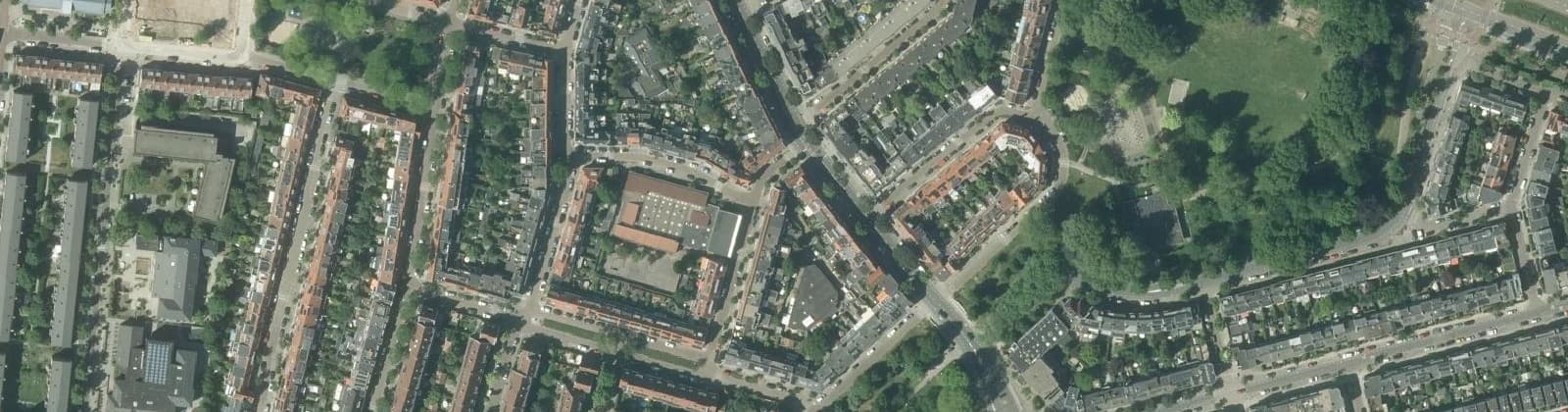Luchtfoto van Tuinwijk-West