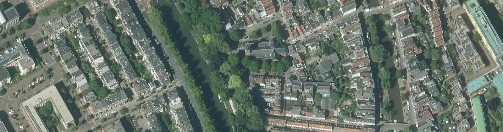 Luchtfoto van Springweg en omgeving Geertebuurt