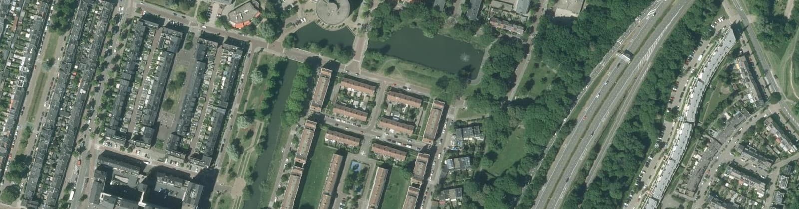 Luchtfoto van Nieuw Hoograven-Noord