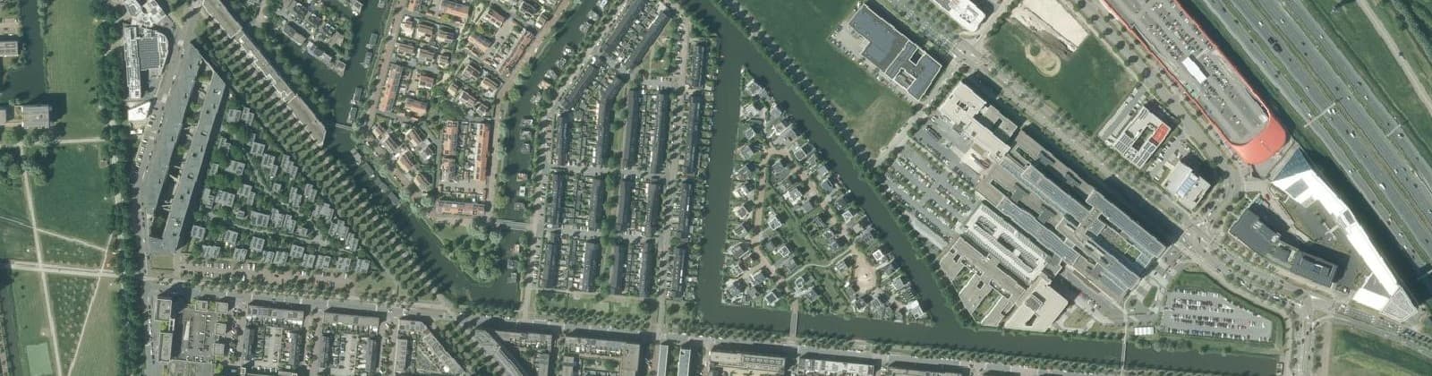 Luchtfoto van Terwijde-Oost