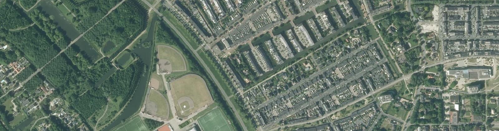 Luchtfoto van Het Zand-West