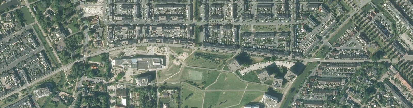 Luchtfoto van Het Zand-Oost