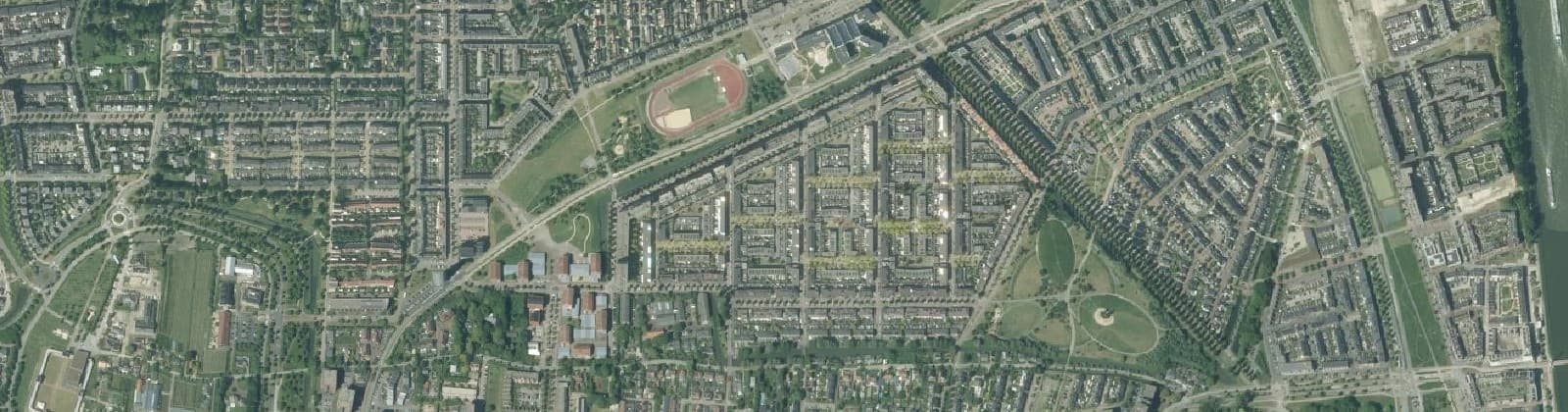 Luchtfoto van Parkwijk-Zuid
