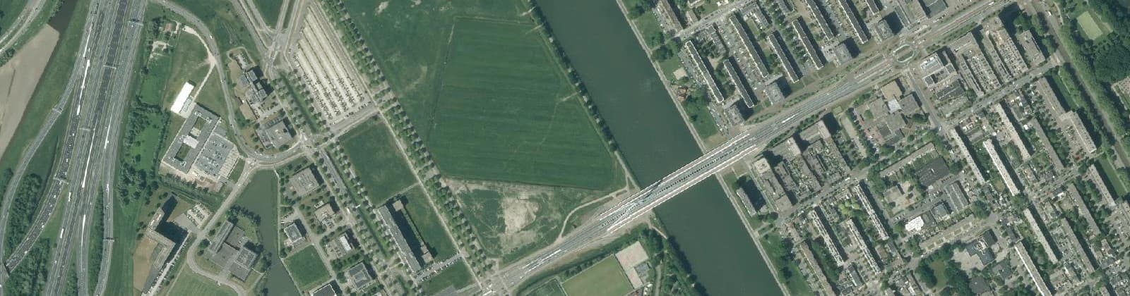 Luchtfoto van Bedrijvengebied Papendorp