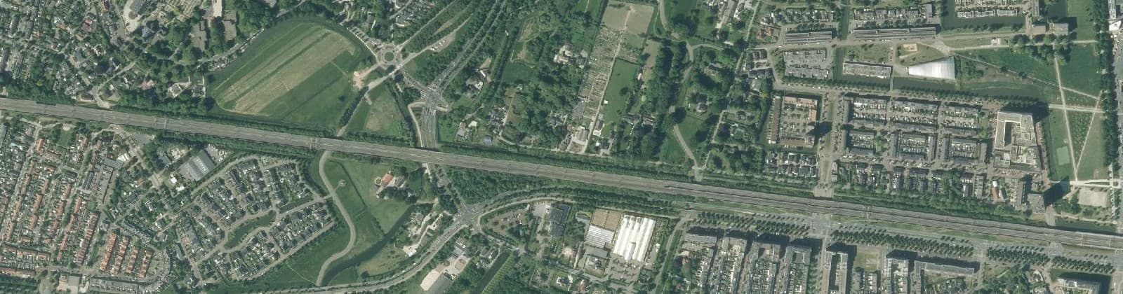 Luchtfoto van Máximapark