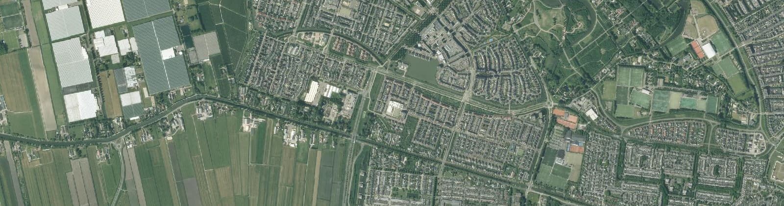 Luchtfoto van Vleuterweide-Zuid