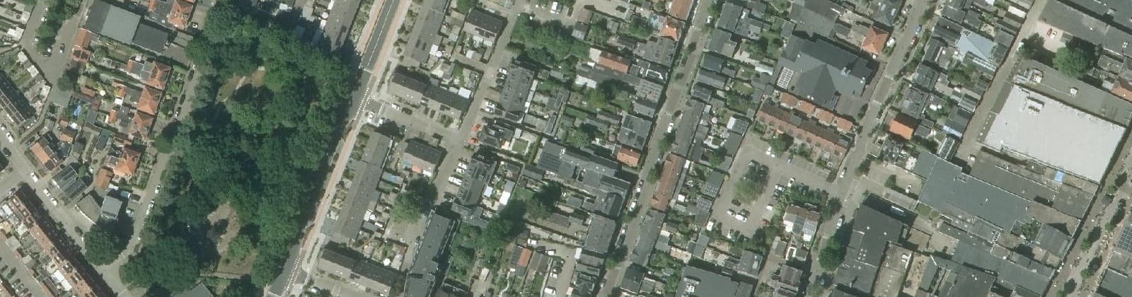 Luchtfoto van Achterkerk