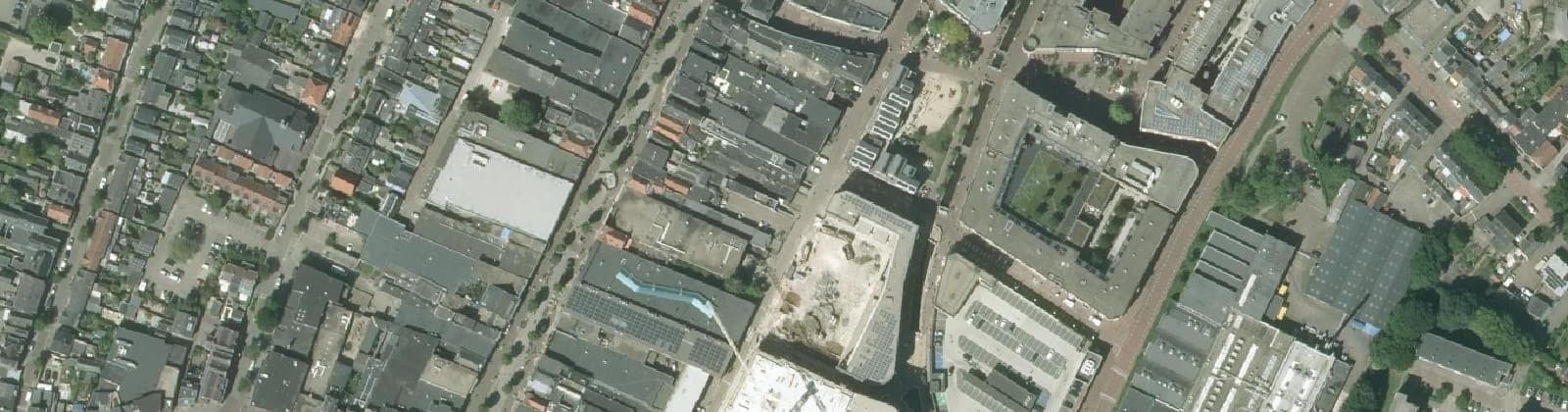 Luchtfoto van Koopcentrum
