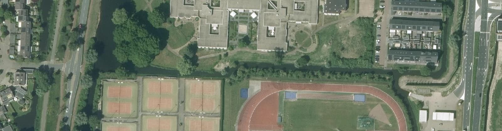 Luchtfoto van Spitsbergen