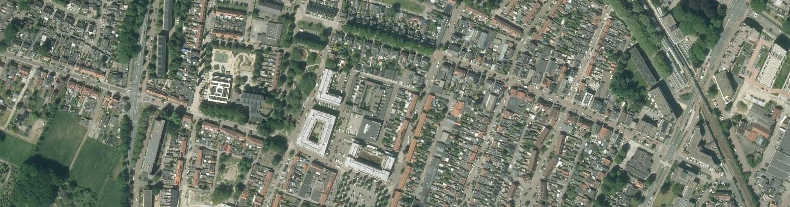Luchtfoto van Franse Gat