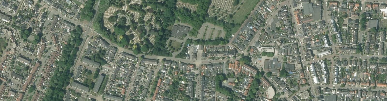 Luchtfoto van 't Hoorntje