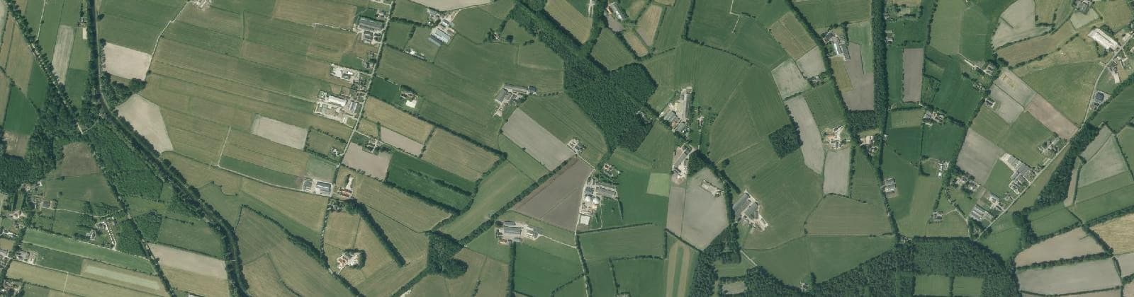 Luchtfoto van Voskuilen