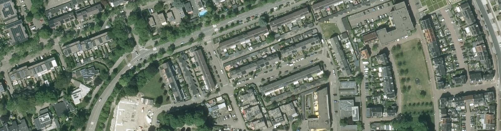Luchtfoto van Frankenhof