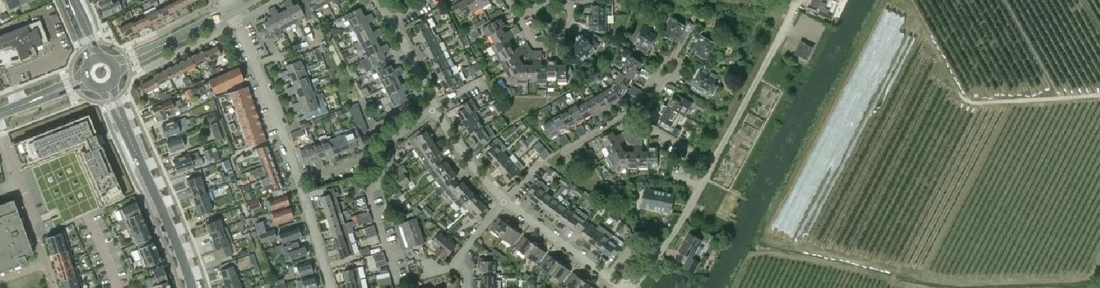 Luchtfoto van Noorderwaard-Zuid