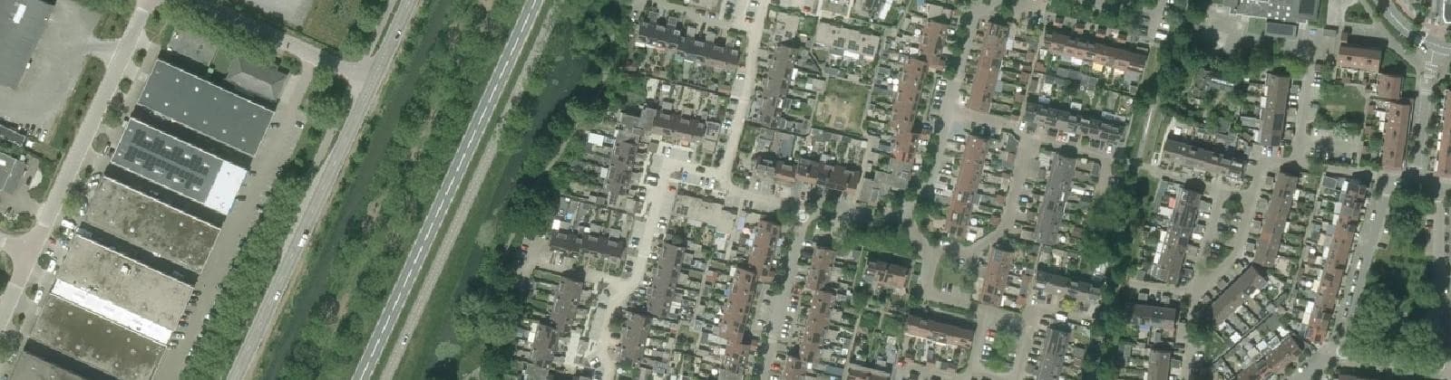 Luchtfoto van De Horden Rivieren