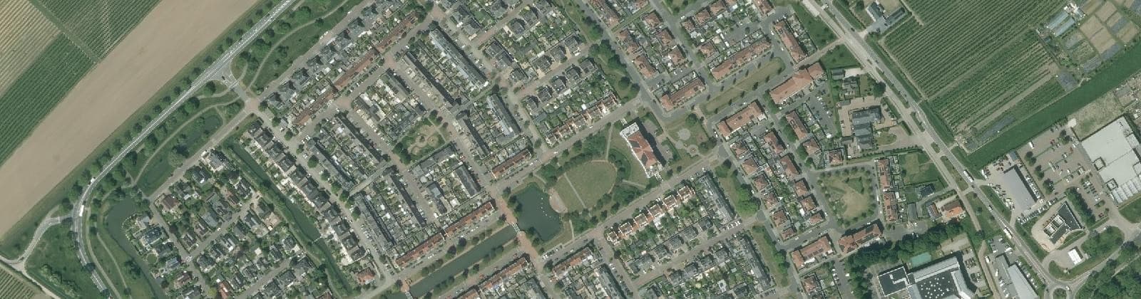 Luchtfoto van De Geer