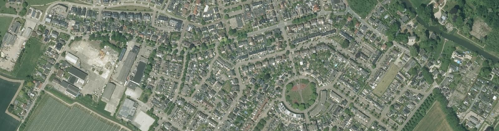 Luchtfoto van Cothen
