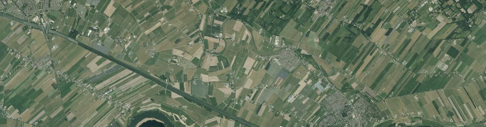 Luchtfoto van Buitengebied Cothen