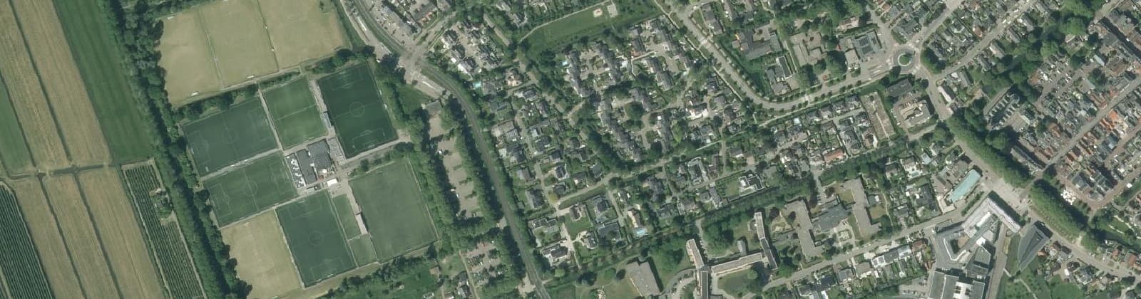 Luchtfoto van Groenvliet