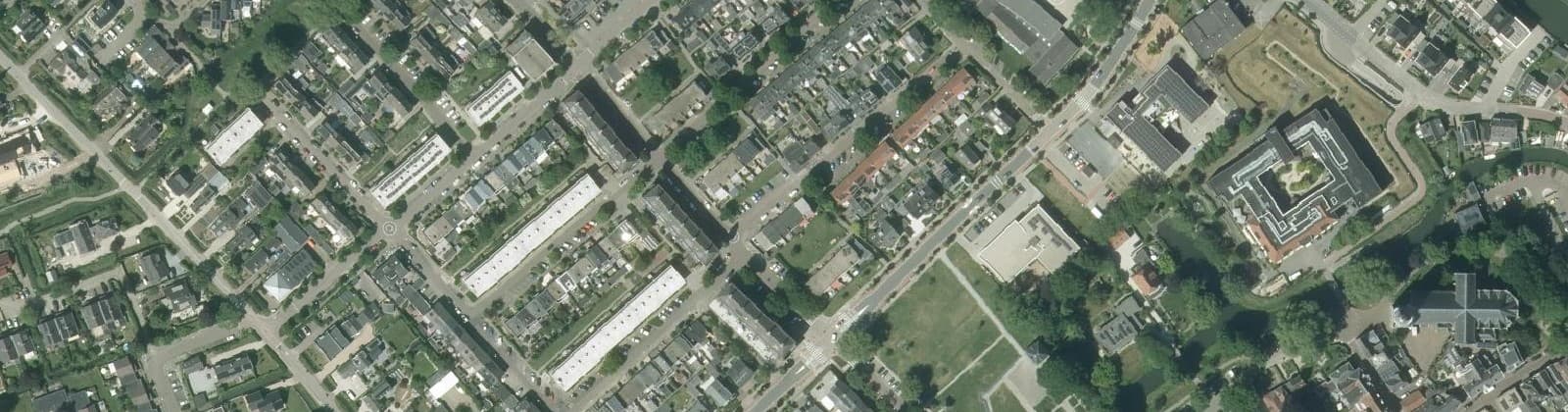 Luchtfoto van Kasteelkwartier