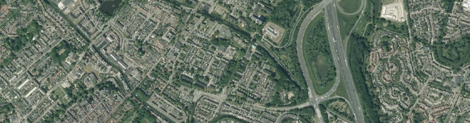 Luchtfoto van Europakwartier